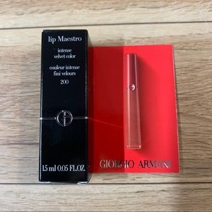 New! Giorgio Armani Lip Maestro Lip Color 200